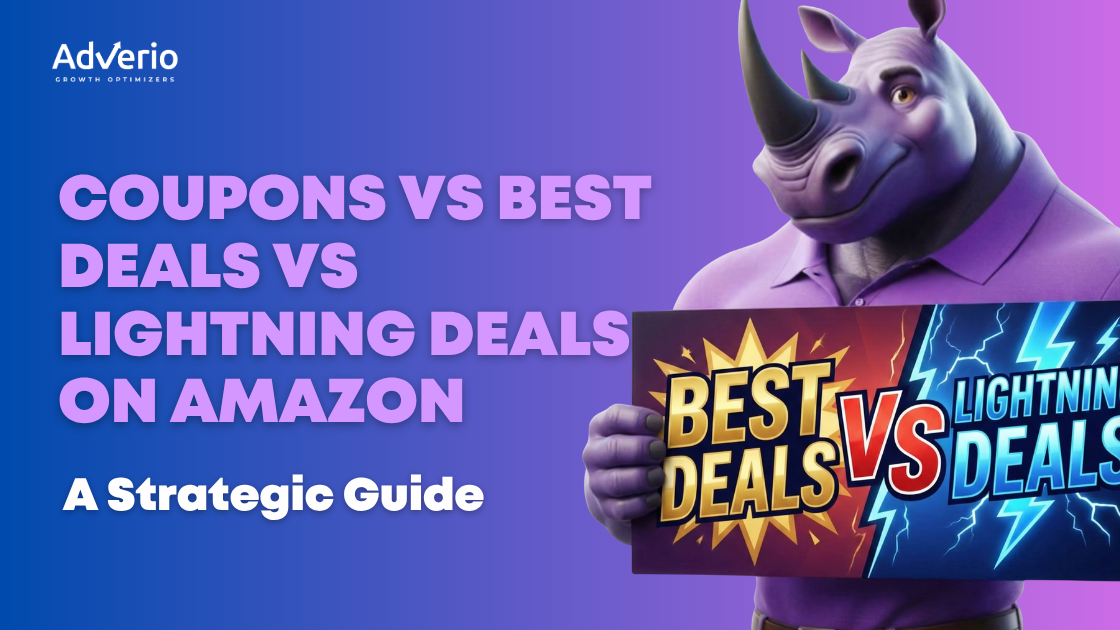 Amazon coupons vs best deals vs lightning deals comparison showing promotional strategies and cost differences