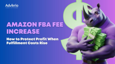 Adverio - amazon fba fee increase money rhino
