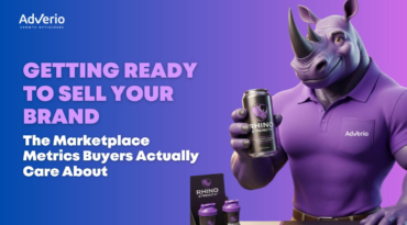 Getting Ready to Sell Your Brand: The Marketplace Metrics Buyers Actually Care About 1 Adverio - amazon seller exit strategy rhino mascot
