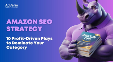 Adverio - amazon seo tips rhino mascot