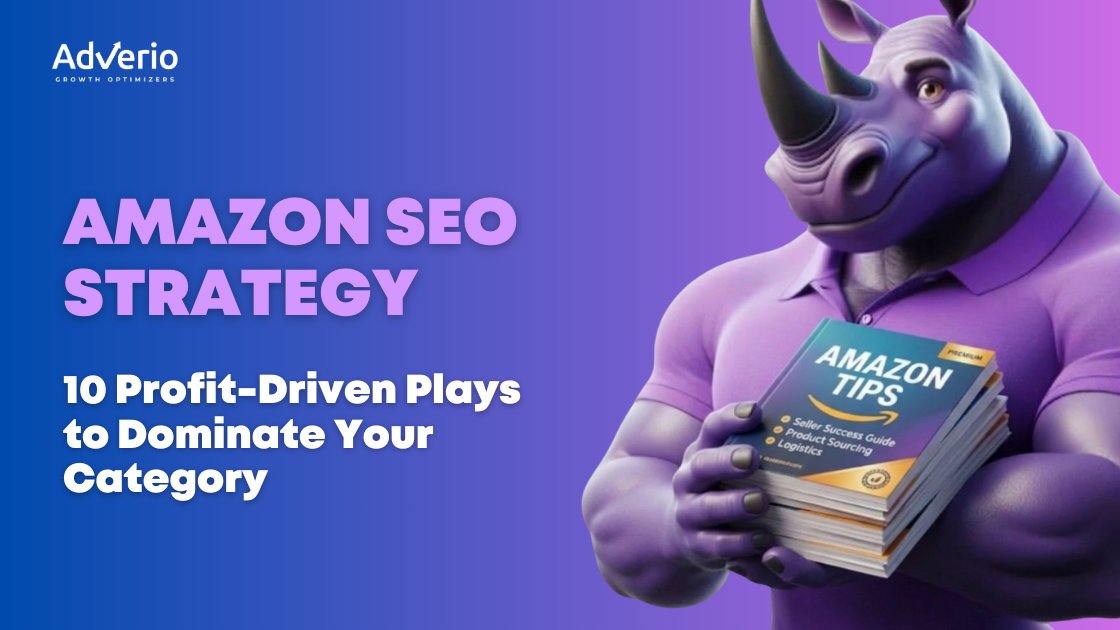 Adverio - amazon seo tips rhino mascot