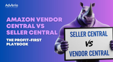 Adverio - amazon vendor central vs seller central rhino comparison