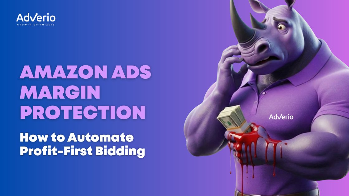 Adverio - automate margin protection in amazon ads distressed rhino