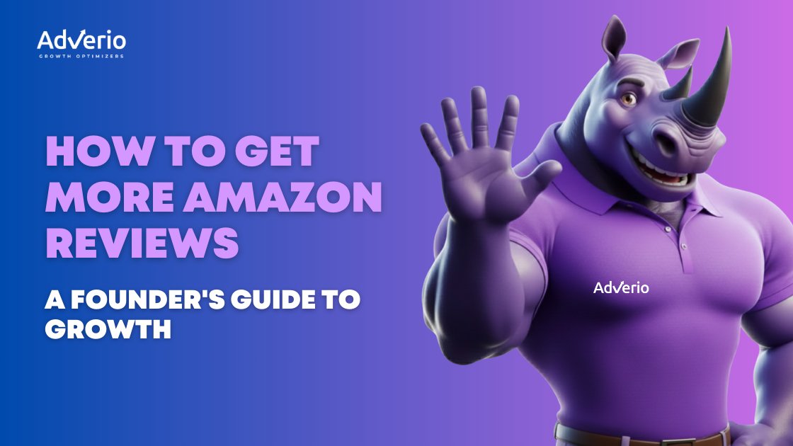Adverio - how to get more amazon reviews purple rhino