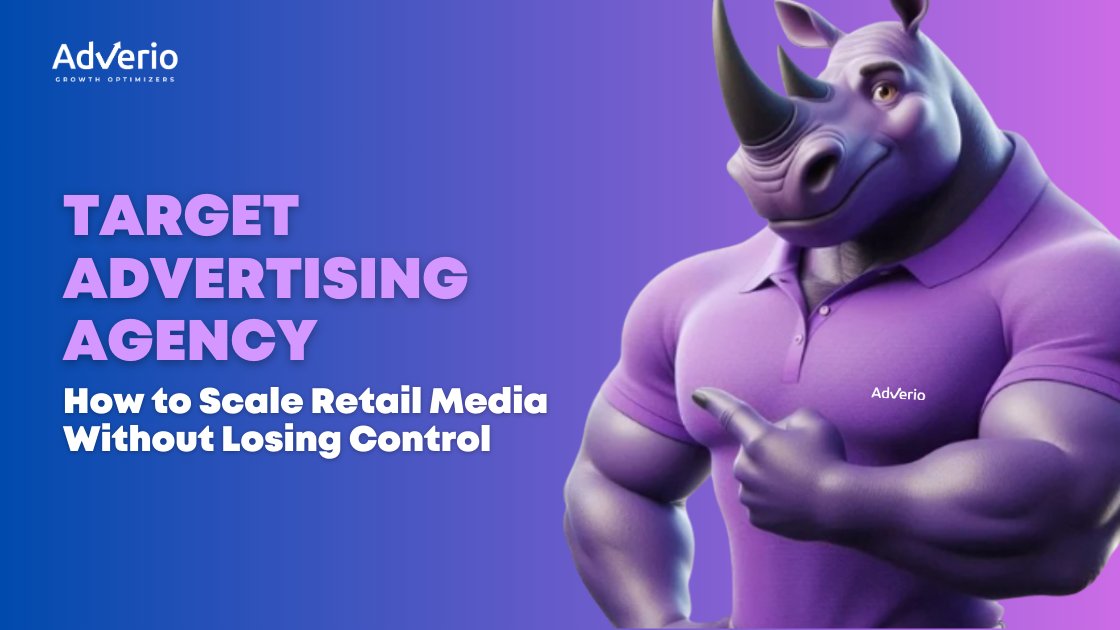 Adverio - target advertising agency rhino mascot