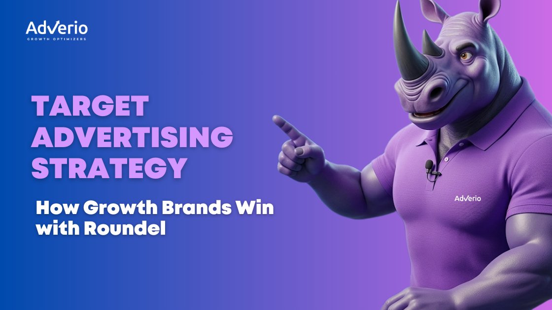 Adverio - target advertising strategy rhino mascot
