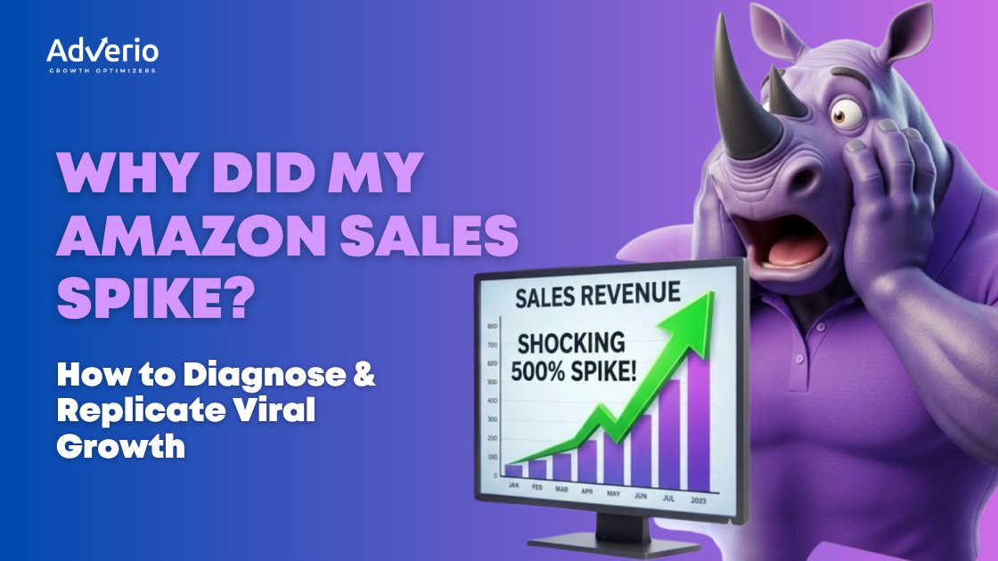 Adverio - why did my amazon sales spike sales spike