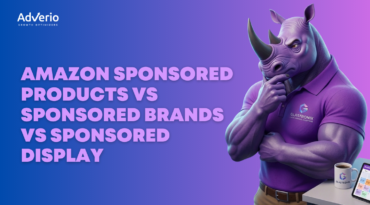 Amazon Sponsored Products vs Sponsored Brands vs Sponsored Display comparison guide by Adverio