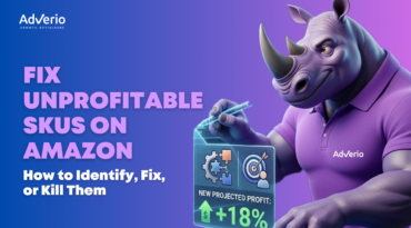 Unprofitable SKUs on Amazon dashboard showing profit analysis and SKU optimization strategy