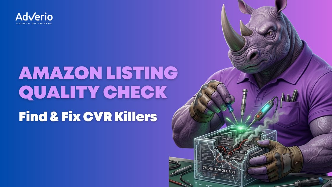 Adverio - amazon listing quality check rhino repair