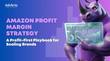 Amazon profit margin strategy showing how revenue growth leads to margin loss from fees, ads, returns, and pricing pressure