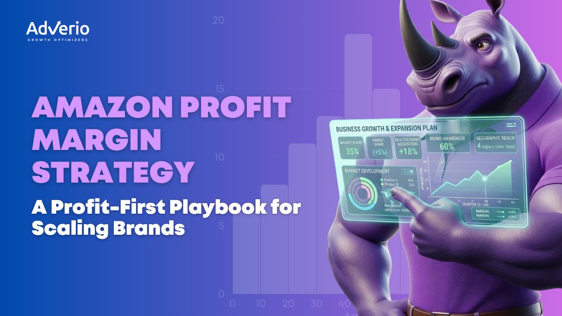 Amazon Profit Margin Strategy: A Profit-First Playbook for Scaling Brands 4 Amazon profit margin strategy showing how revenue growth leads to margin loss from fees, ads, returns, and pricing pressure