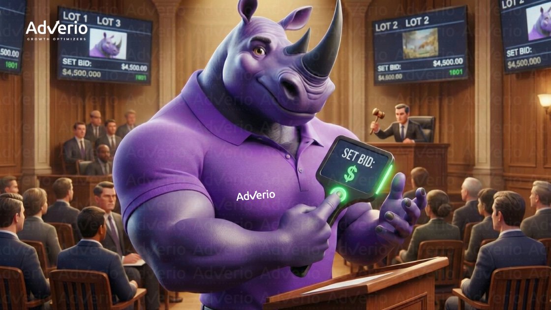 Amazon PPC + Pricing Strategy: How to Maximize Profit (Not Just Sales) 17 A strong purple rhino mascot holds a