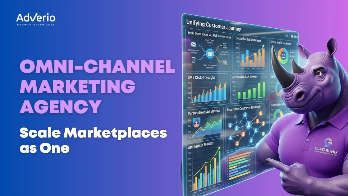 Adverio - omni channel marketing agency marketing dashboard