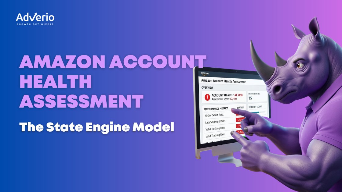 Adverio - amazon account health assessment dashboard