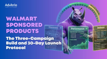 Walmart Sponsored Products: The Three-Campaign Build and 30-Day Launch Protocol 1 Walmart Sponsored Products three-campaign build and 30-day launch protocol guide by Adverio